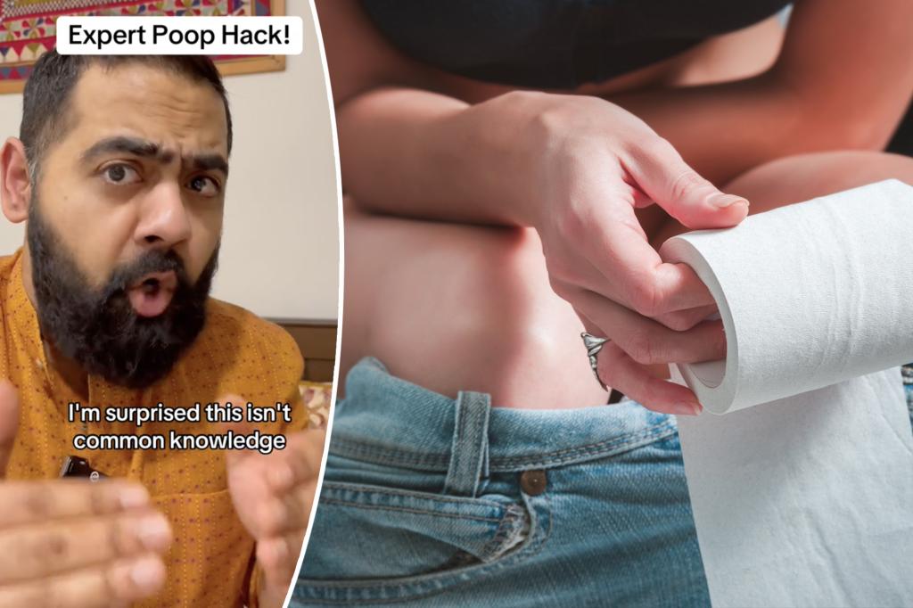 Making animal noises on the toilet can help you poop