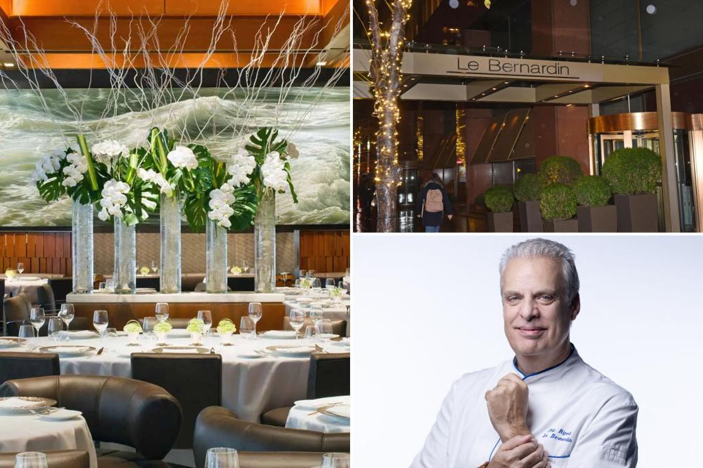 Le Bernardin was once again named the best American restaurant by La Liste